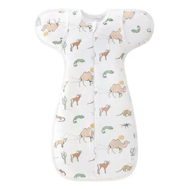 100%Cotton 0-6 Months Newborn Swaddle Sleepsack New Born Baby Swaddling Bedding 