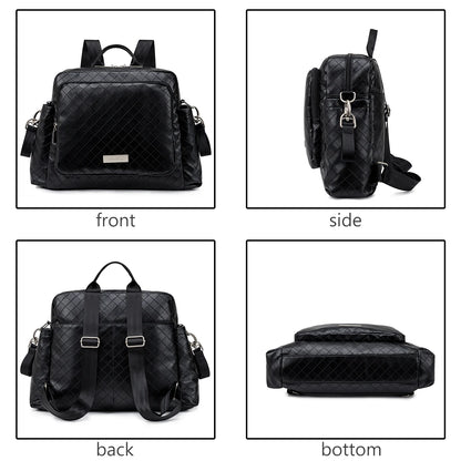 Fashion New Mommy Dipaer Backpack Large Capacity Multi-functional Waterproof Diaper Bag for Quick Outing Travelling Nappy Bag