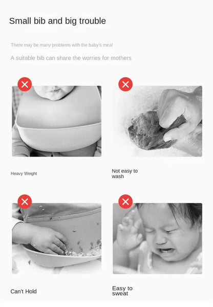 Baby Soft Waterproof Bib Kid Long Sleeves Adjustable Feeding Cloth Little Boy Girl Painting Smock Child Meal Eating Apron