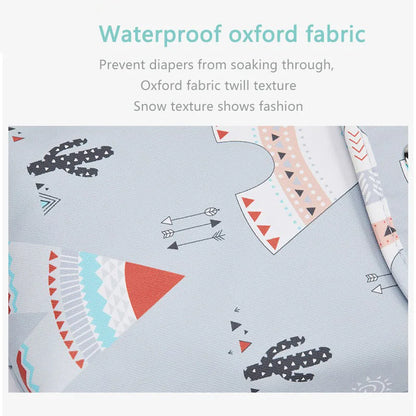 Baby Diaper Bag Waterproof Wet Dry Pack Mummy Storage Pouch Nappy Organizer Insert Tote Purse Travel Stroller Carry Bag