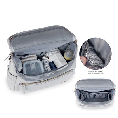 Baby Diaper Bag Backpack For Maternity Nappy Bag Removable Shoulder Straps Fashion Waterproof Mommy Handbag With Changing Pad