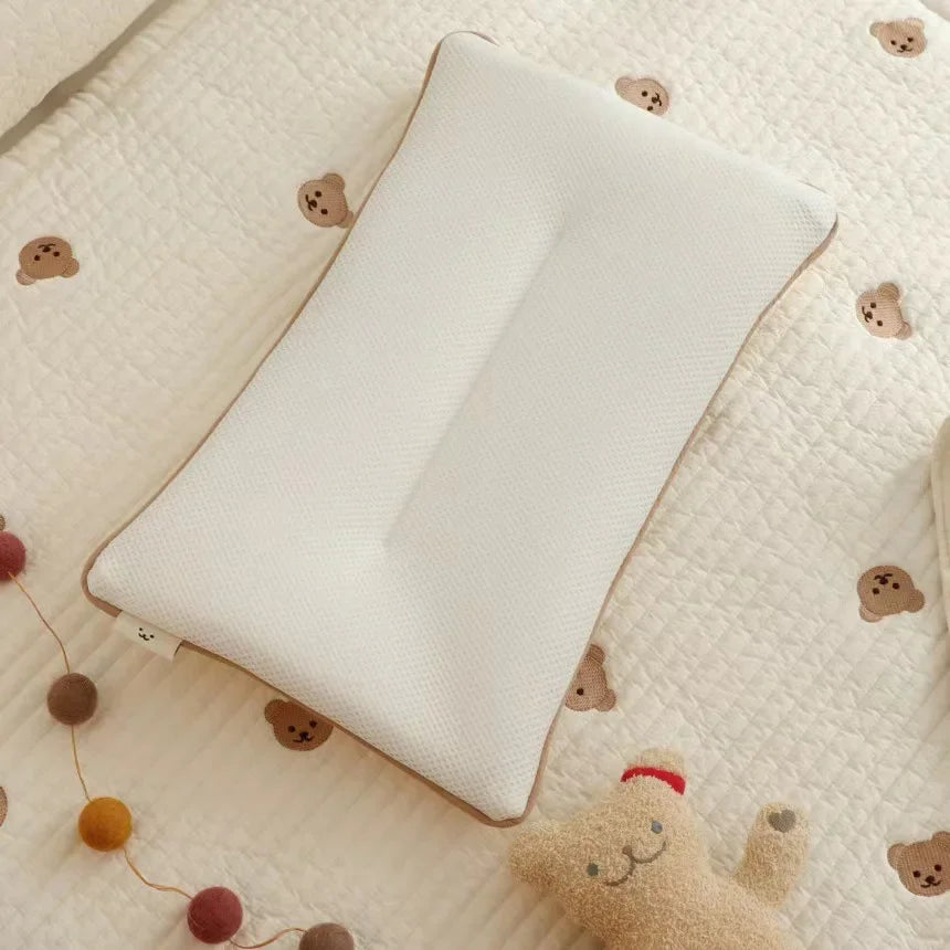 Cute Baby Pillow Cartoon Breathable Children's Pillow for Infant Boys Girls Newborn Bedding Head Protector Baby Room Items