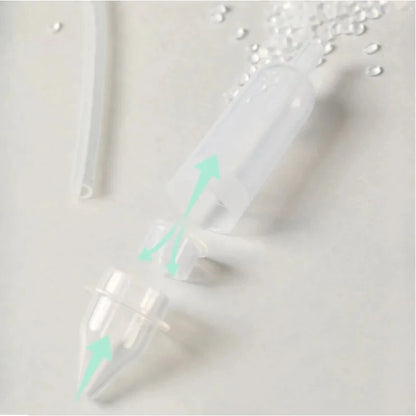 Baby Nasal Aspirator Powerful Hand Pump Safe Comfortable Nose Cleaner For Newborns Toddlers Kids Congestion Relief Mucus Remover
