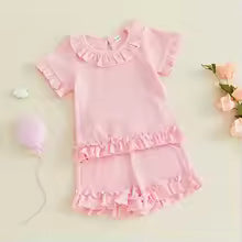 Baby Girl 2 Pieces Summer Clothing Set