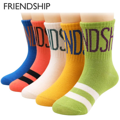 5 Pairs Baby Boy Girl Socks for 1-3 Years Toddler Autumn Winter Casual Elastic Cotton Socks Fashion Cartoon Clothing Accessories