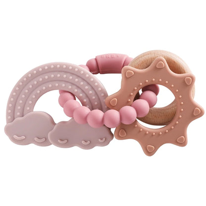 Baby Silicone Bracelet Teether Toys BPA Free Silicone Celestial Nursing Teething Toys Food Grade Silicone Newborn Toys Gift