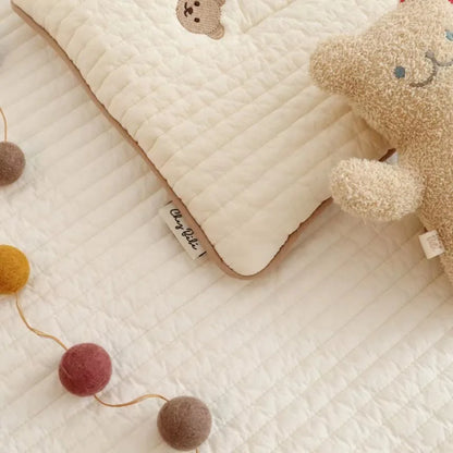 Cute Baby Pillow Cartoon Breathable Children's Pillow for Infant Boys Girls Newborn Bedding Head Protector Baby Room Items