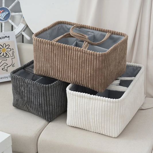 Travel Portable Mommy Bag Diaper Bag Feeding Bottle Storage Handbag Multifunctional Baby Products Organizer Basket