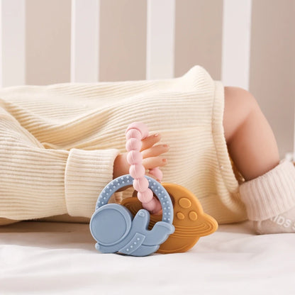 Baby Silicone Bracelet Teether Toys BPA Free Silicone Celestial Nursing Teething Toys Food Grade Silicone Newborn Toys Gift