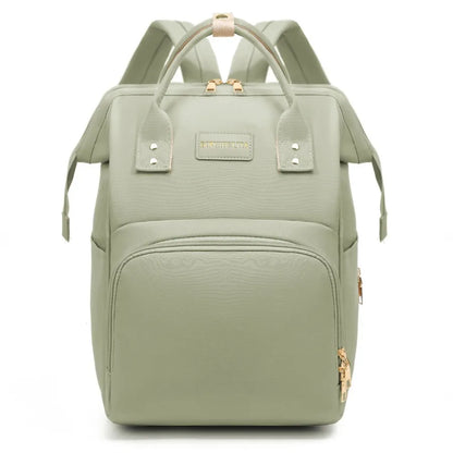 Baby Travel Backpack Diaper Mummy Bag Large Capacity Nappy Bag Material Handbag For Baby Outdoor Travel Bag For Baby Care Stuff