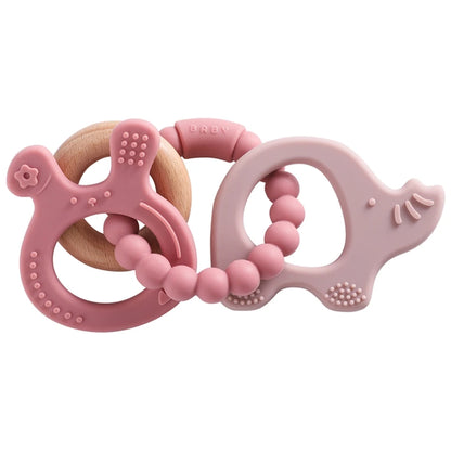 Baby Silicone Bracelet Teether Toys BPA Free Silicone Celestial Nursing Teething Toys Food Grade Silicone Newborn Toys Gift