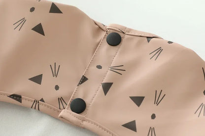 Baby Soft Waterproof Bib Kid Long Sleeves Adjustable Feeding Cloth Little Boy Girl Painting Smock Child Meal Eating Apron