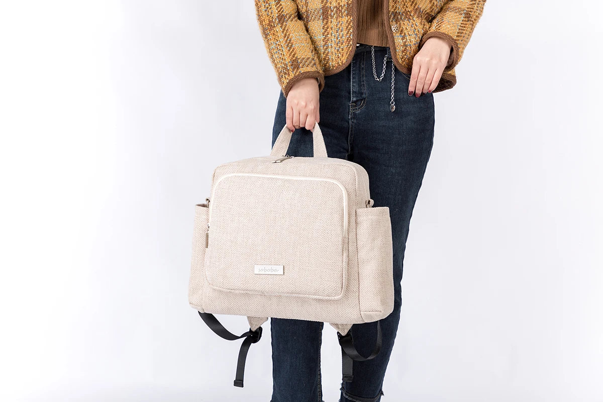 Fashion New Mommy Dipaer Backpack Large Capacity Multi-functional Waterproof Diaper Bag for Quick Outing Travelling Nappy Bag