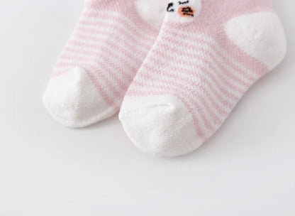 5Pairs/lot Infant Baby Socks For Girls Boys Summer Mesh Thin Baby Socks Cotton Casual Print Newborn Toddler Boy Sock 0-24Month