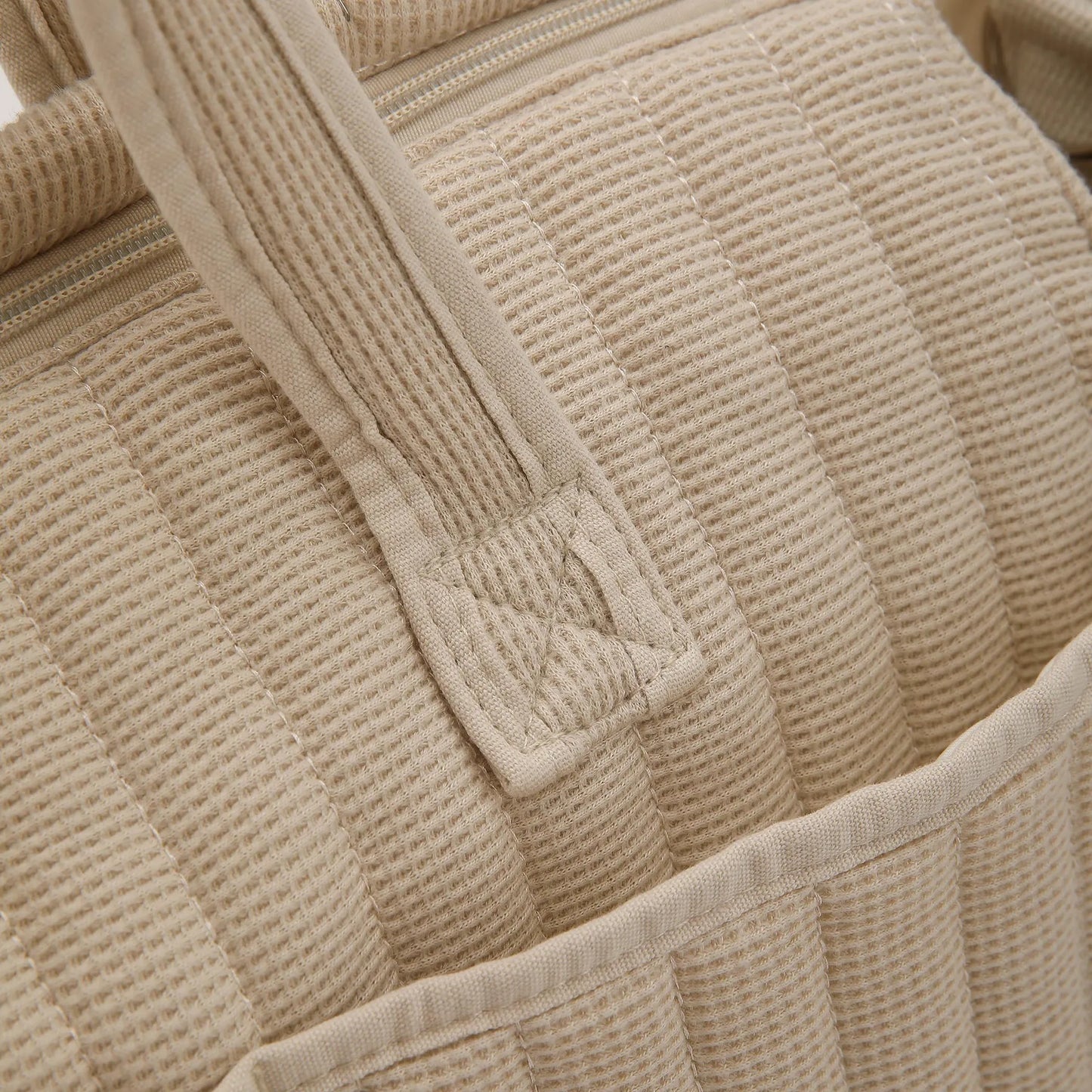 Solid Diaper Bag Fashion Waterproof Multi-functional Diaper Backpack Nursing Changing Bag for Baby Large Stylish Bag