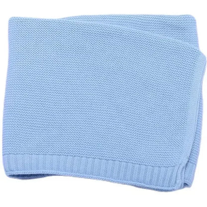 Baby Blanket,Personalized Embroidered Name,Stroller Blanket,Newborn Baby Gift ,Soft Breathable Cotton Knit, Baby Shower Gift