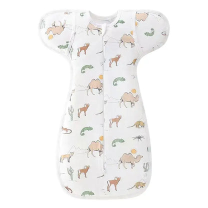100%Cotton 0-6 Months Newborn Swaddle Sleepsack New Born Baby Swaddling Bedding ﻿