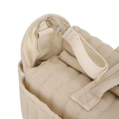 Solid Diaper Bag Fashion Waterproof Multi-functional Diaper Backpack Nursing Changing Bag for Baby Large Stylish Bag