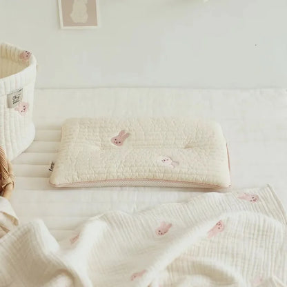 Cute Baby Pillow Cartoon Breathable Children's Pillow for Infant Boys Girls Newborn Bedding Head Protector Baby Room Items